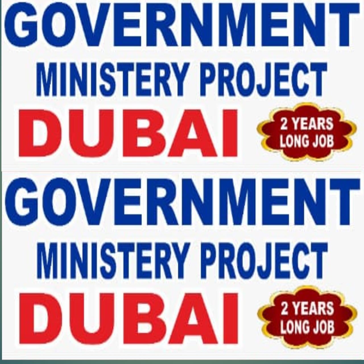 Government Ministry Project Dubai Jobs – Final Interview on 28th May 2025