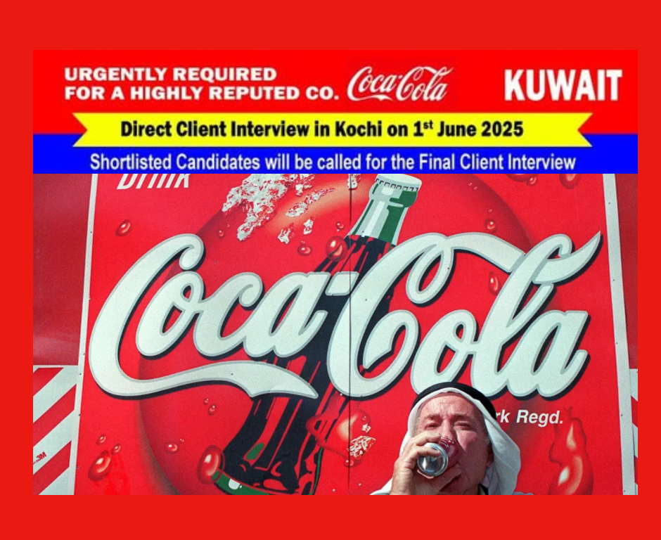 Kuwait Coca-Cola Jobs 2025 – Vacancy List for Technicians, Operators, Supervisors Kuwait Coca-Cola Jobs 2025 – Vacancy List for Technicians, Operators, Supervisors