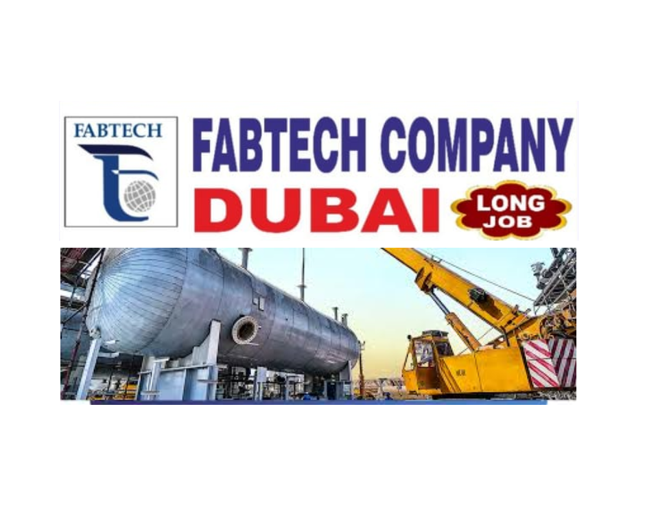 Fabtech Company Dubai Jobs – Walk-in Interview on 14 June 2025