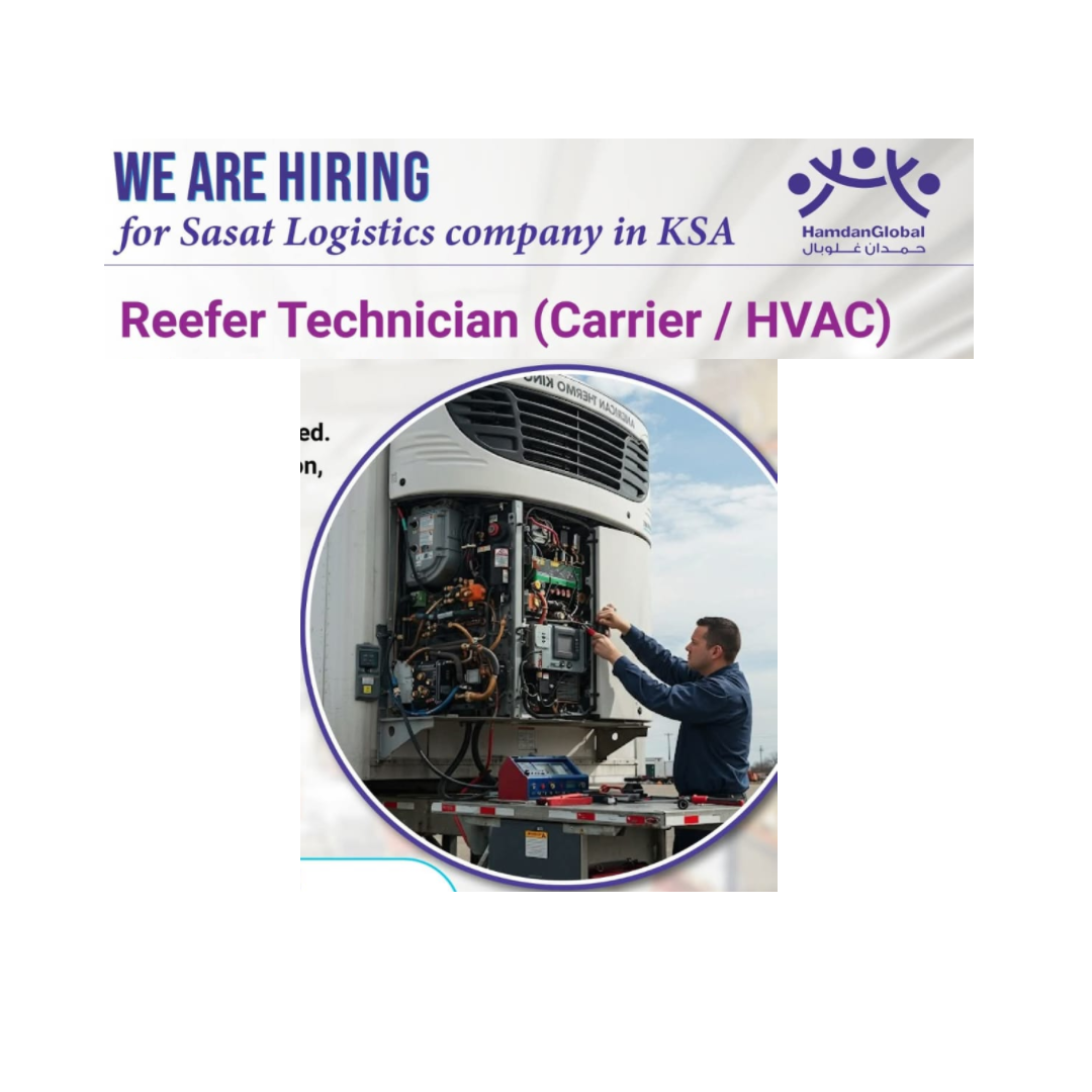 Urgent Hiring: Reefer Technician Jobs in Saudi Arabia – Apply Today!