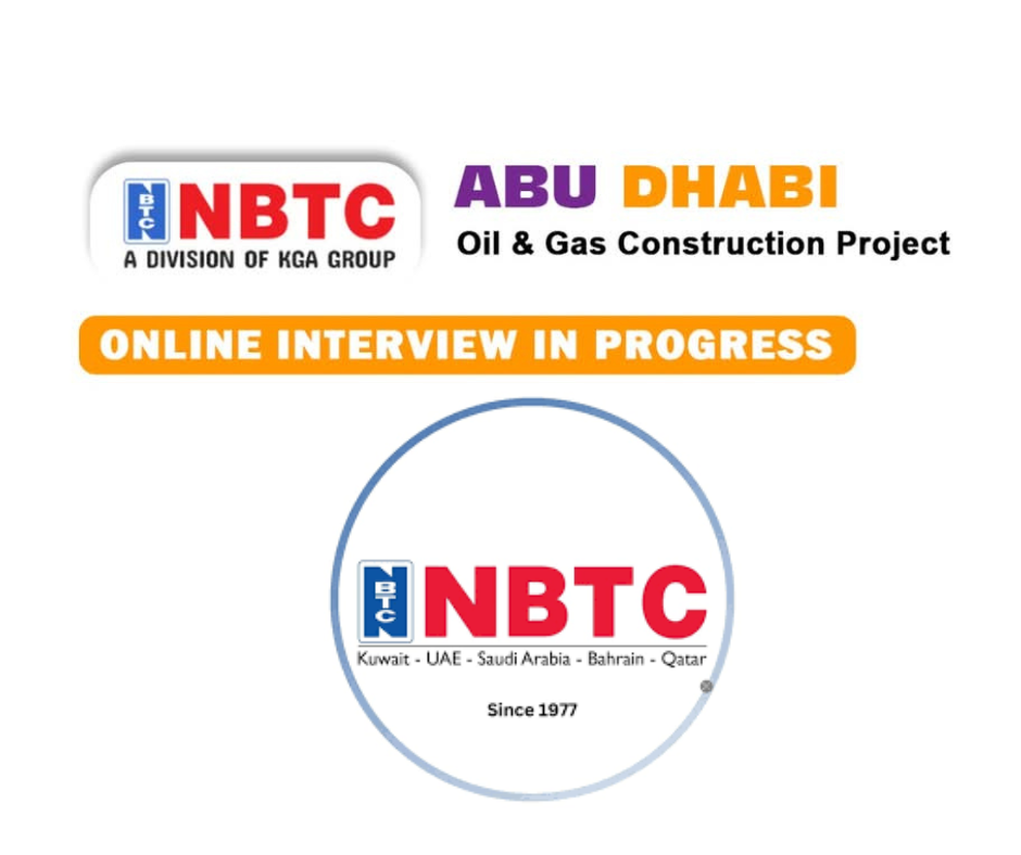 Exciting Career Opportunities with NBTC – Oil & Gas Construction Project in Abu Dhabi