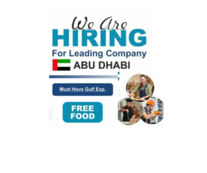 Abu Dhabi Jobs: Trans Asia Hiring for Leading Company