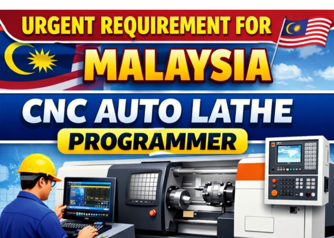 Global Recruitment Services Malaysia CNC Auto Lathe Programmer Jobs