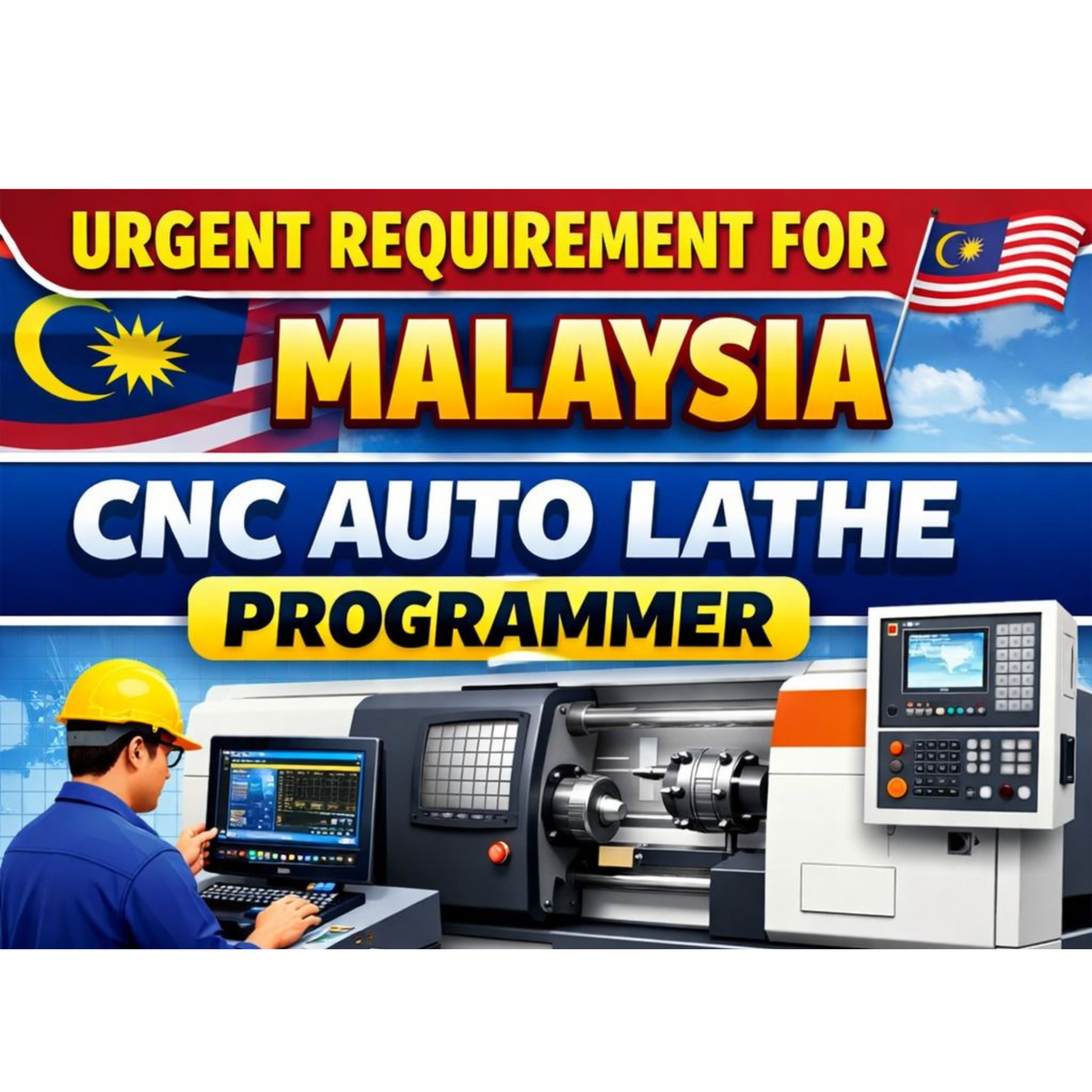 Global Recruitment Services Malaysia CNC Auto Lathe Programmer Jobs