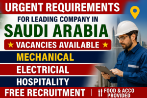 Saudi Arabia Jobs –Interview 2026